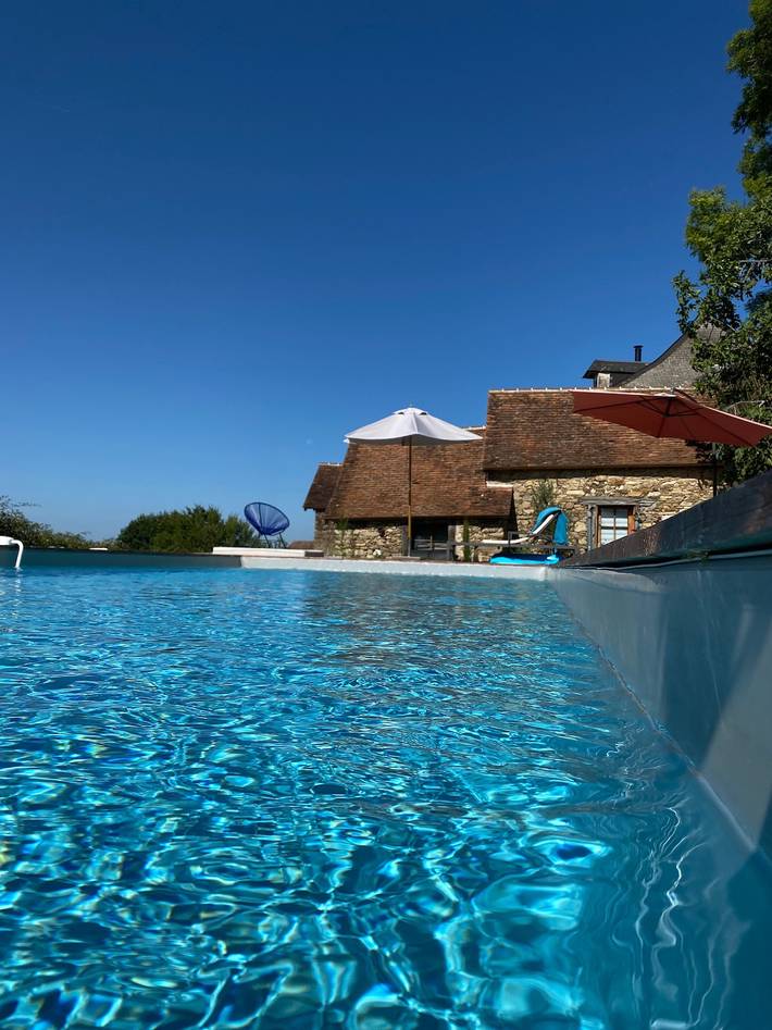Casa vacanze 'La Dordogne En Périgord' con piscina privata, terrazza privata e Wi-Fi in Salagnac, Périgord Vert