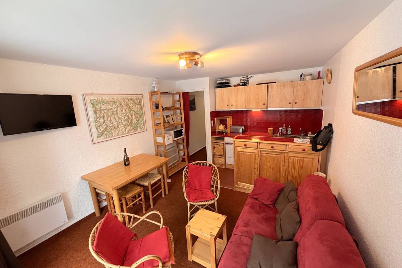 Estudio entero, Comfortable studio at the foot of the ski slopes in La Salle les Alpes, Serre Chevalier