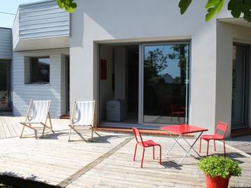 Gîte pour 6 personnes, avec jardin à Arradon
