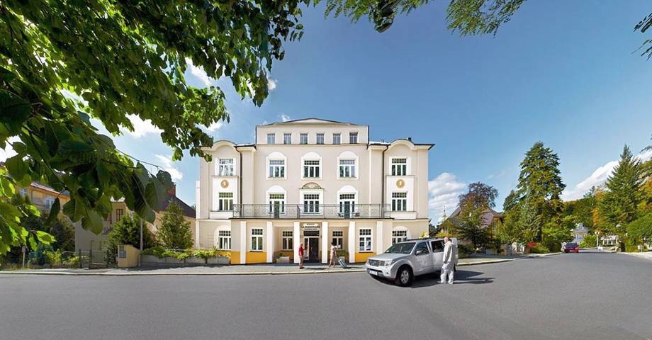Hotel für 2 Personen, mit Whirlpool und Sauna in Marienbad