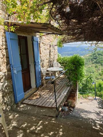 Ferienhaus für 4 Personen, mit Ausblick und Garten, mit Haustier in den Cevennen