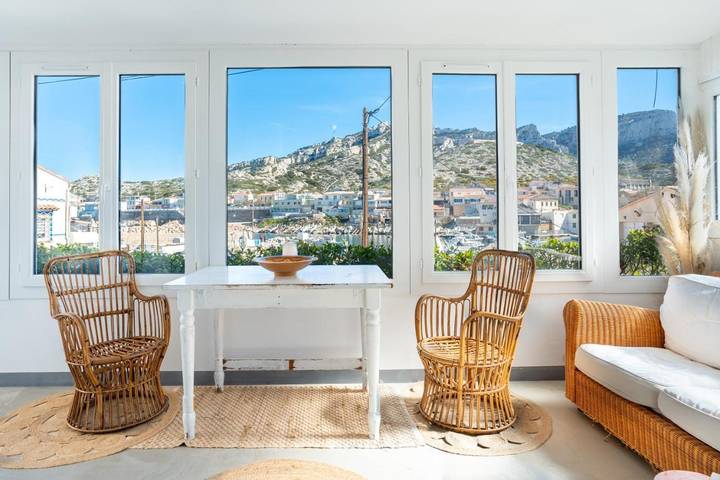 Location de vacances pour 5 personnes, avec jardin et vue dans Les Goudes - 3