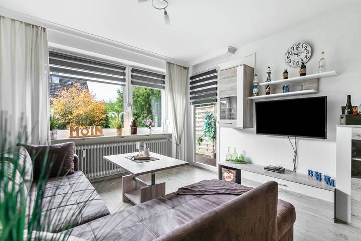 Ganze Wohnung, Ferienwohnung 'Kleine Auszeit Büsum' mit privater Terrasse und Wlan in Büsum, Kreis Dithmarschen