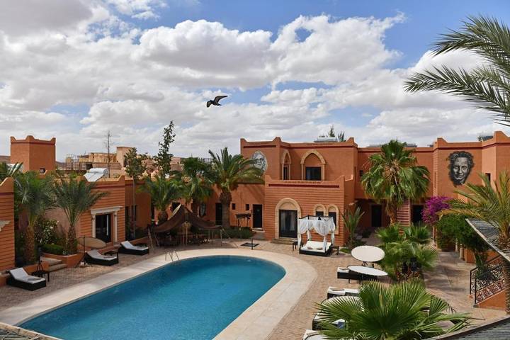 Hôtel pour 2 personnes, avec vue ainsi que piscine et jardin, animaux acceptés à Ouarzazate - 3