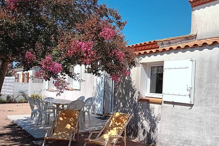 Maison de vacances pour 4 personnes, avec jardin à L'Aiguillon-sur-Mer