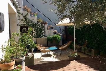 Location de vacances pour 6 personnes, avec terrasse à Castelnau-le-Lez