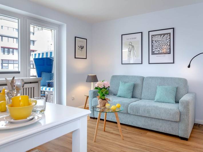 Ferienwohnung für 2 Personen, mit Balkon in Westerland - 4