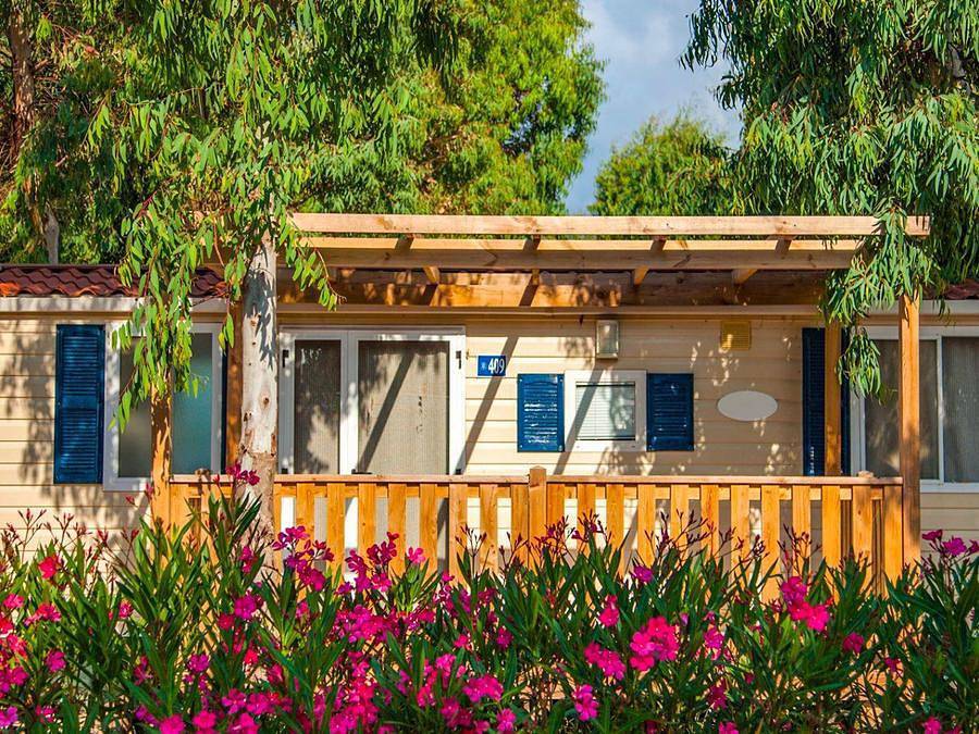 Camping Village Laguna Blu - Mobilheim 4 personen - Blu Romantic in Fertilia, Sassari Provinz