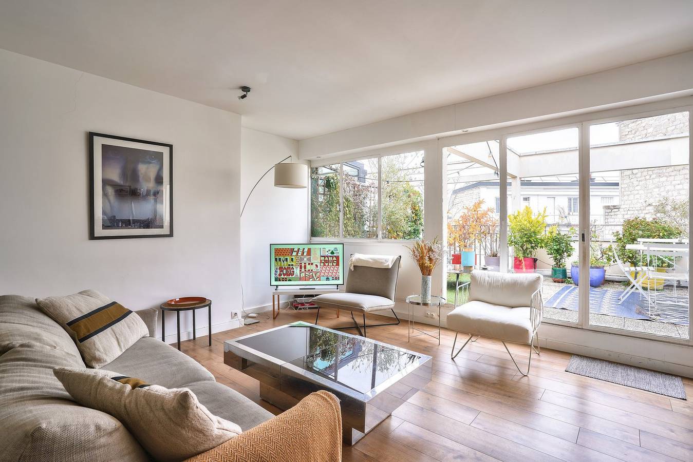 Apartamento entero, Apartamento de vacaciones para 4 personas con terraza in París, Isla de Francia