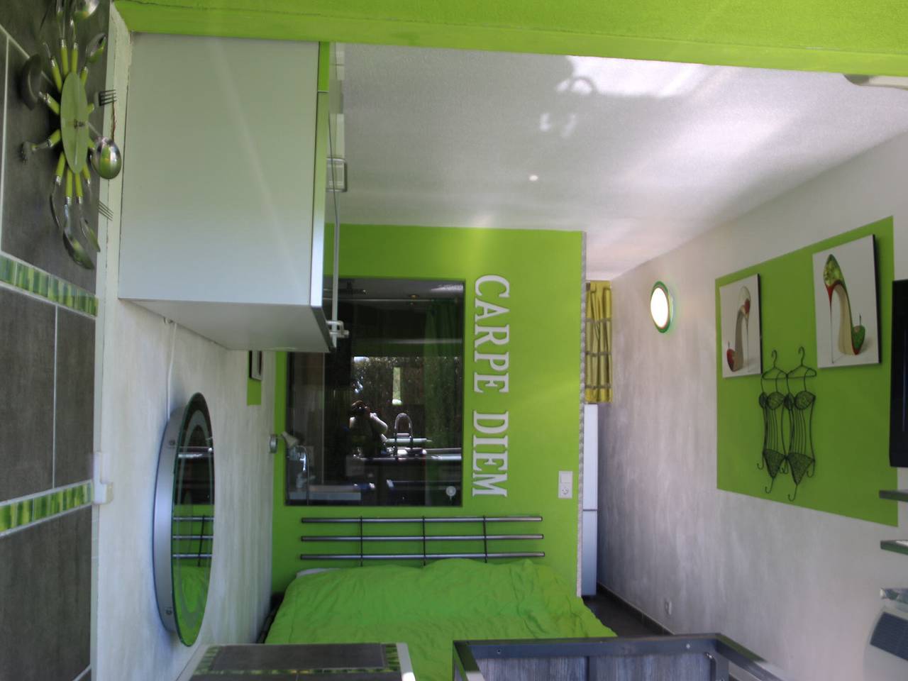 Entire studio, Cozy Air-Conditioned Studio for 2 with Terrace & Parking in Agde in Cap d'Agde, Agde