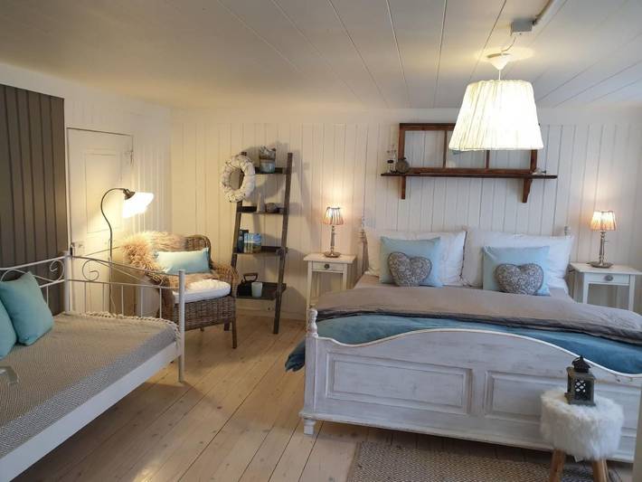 Ferienwohnung für 5 Personen, mit Garten