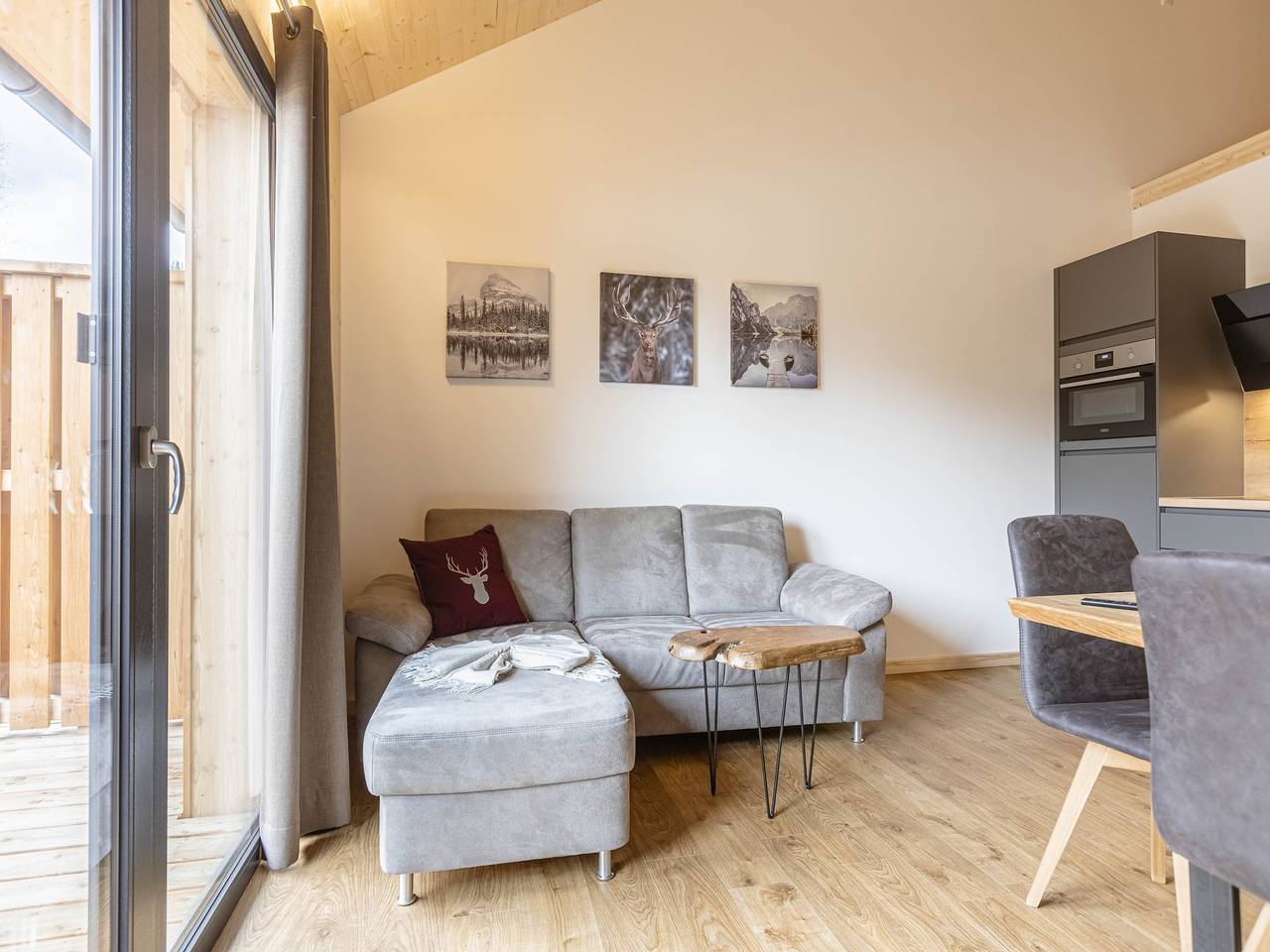 Ganze Wohnung, Ferienwohnung mit 3 Schlafzimmern & Sauna in Oberwölz, Westliche Obersteiermark