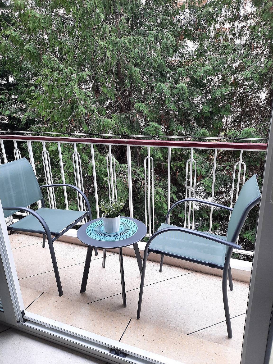Ganzes Studio, Studio „En Bord De Mer“ mit Balkon und Wlan in Cros de Cagnes, Cagnes-sur-Mer