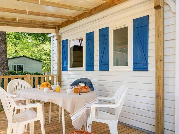 Mobil home pour 4 personnes, avec bassin pour enfant à Joyeuse - 3