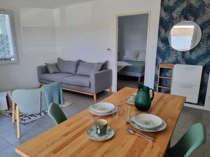 Appartement de vacances pour 3 personnes, avec terrasse