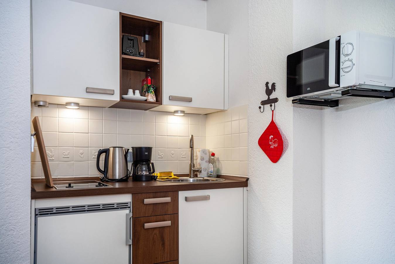 Ganzes Studio, Einzimmerapartment 'Appartement Braun 2' mit Bergblick, Balkon und Wlan in Bolsterlang, Bayerisch Schwaben