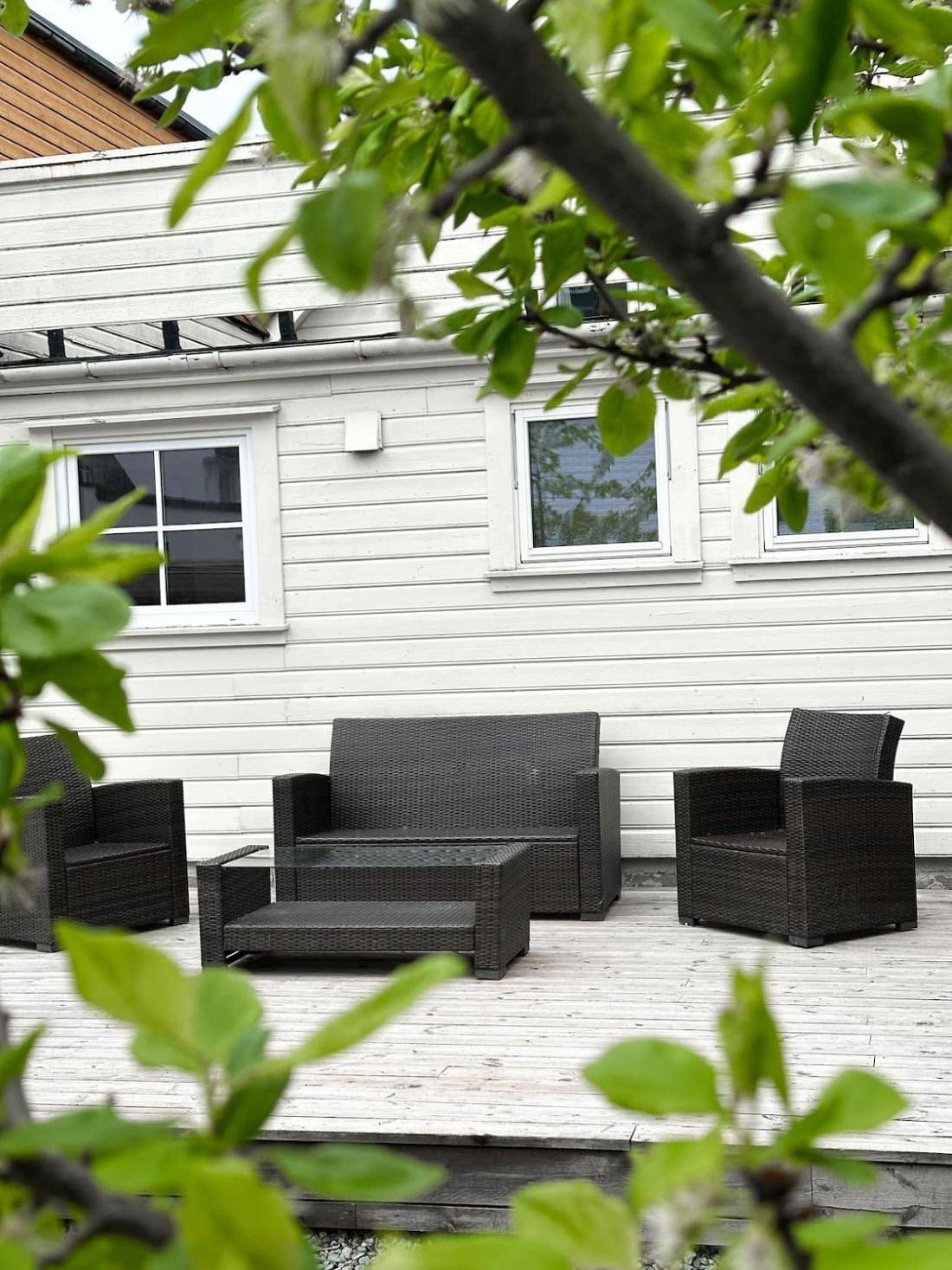 Appartement entier, Cabane dans les arbres du centre-ville avec jardin in Storhaug, Stavanger