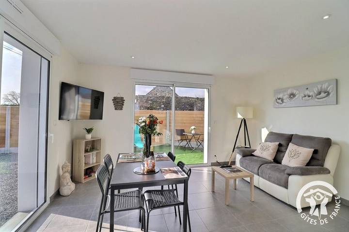 Gîte für 2 Personen, mit Terrasse in Mont-Saint-Michel-Bucht - 3