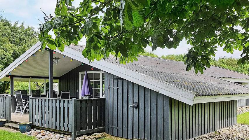 Ferienhaus für 7 Personen, mit Garten, mit Haustier