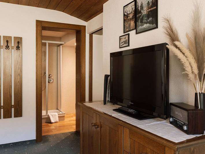 Ferienwohnung für 4 Personen, mit Garten und Sauna, kinderfreundlich in Schattwald - 4