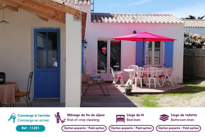 Location de vacances pour 5 personnes, avec terrasse dans Plage De La Bosse L Epine - 2