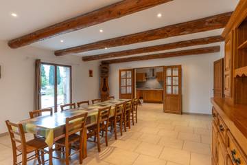 Maison De Vacances pour 12 Personnes dans Chambonas, Massif central, Photo 4