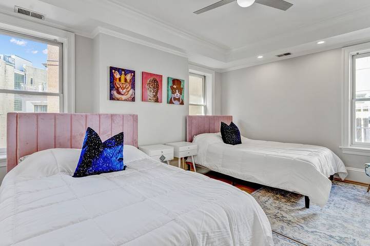 Vacation rental for 10 people, with terrace in Dupont Circle