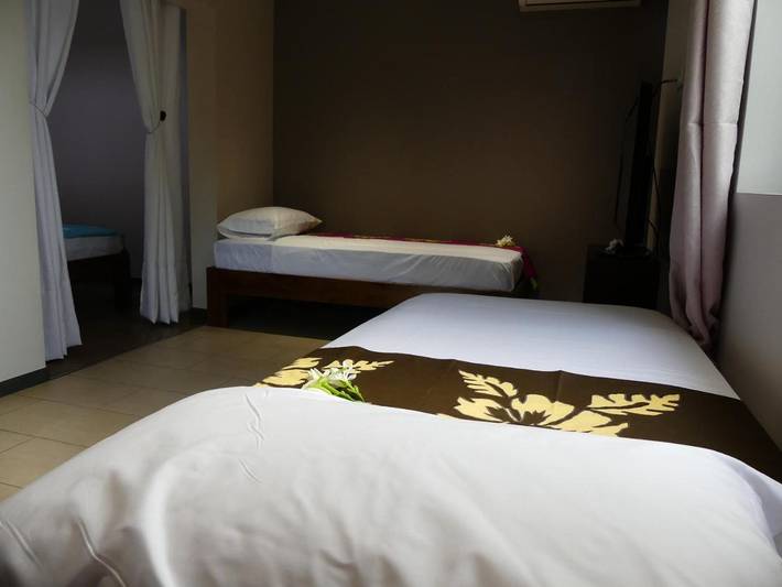 Gîte pour 4 personnes, avec jardin ainsi que vue et terrasse dans Pirae - 3