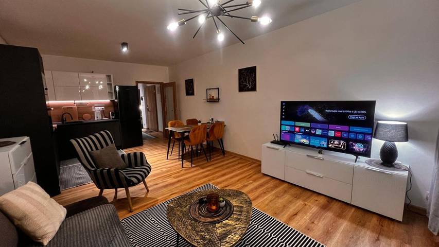 Apartament wakacyjny dla 3 osób, z balkon i widok w Czeskie Budziejowice