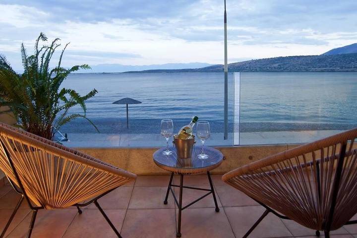 Apartamento para 4 personas, con Terraza y Vistas en Delfos