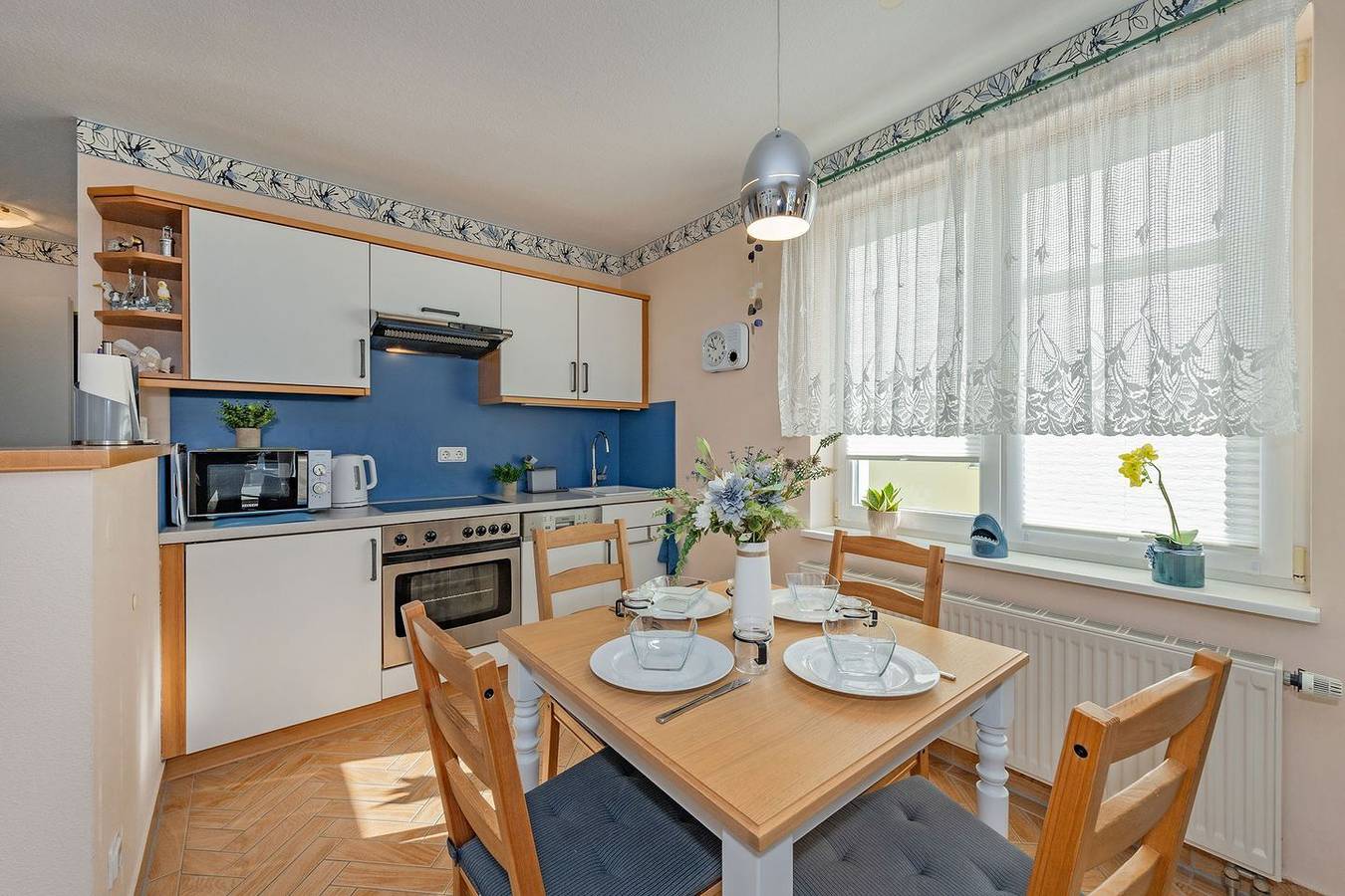 Appartement entier, Dünenresidenz 16 - helle und moderne Ferienwohnung in Zinnowitz mit Balkon in Zinnowitz, Usedomer Norden