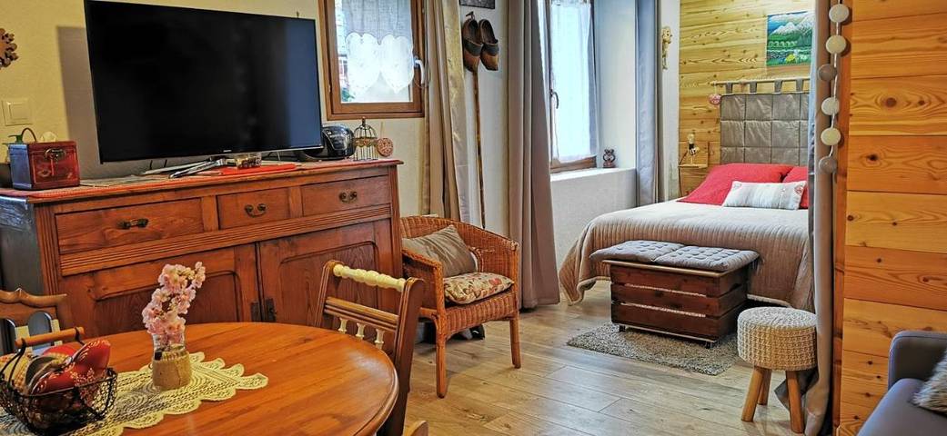 Appartement de vacances pour 6 personnes, avec jardin et vue, animaux acceptés