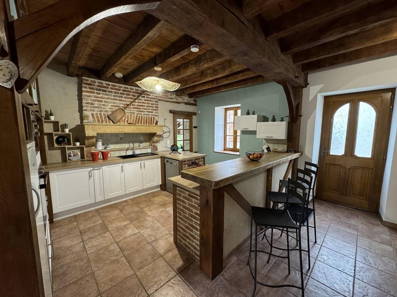 Renoviertes Bauernhaus, Haustiere erlaubt, nahe dem Cher in Haut-Bocage, Montluçon und Umgebung