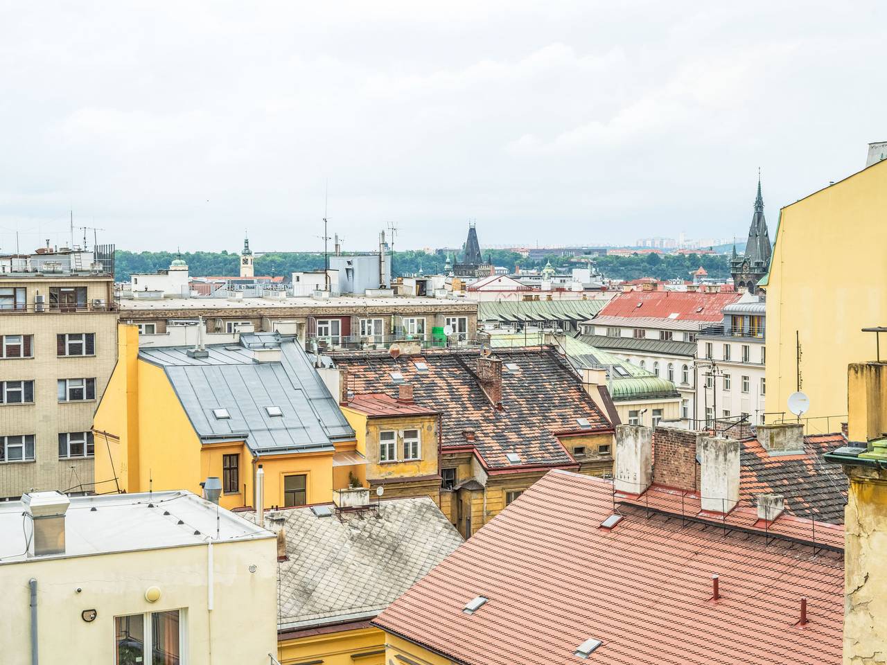 Geheel appartement, Washington in Nové Město (Praha), Praag