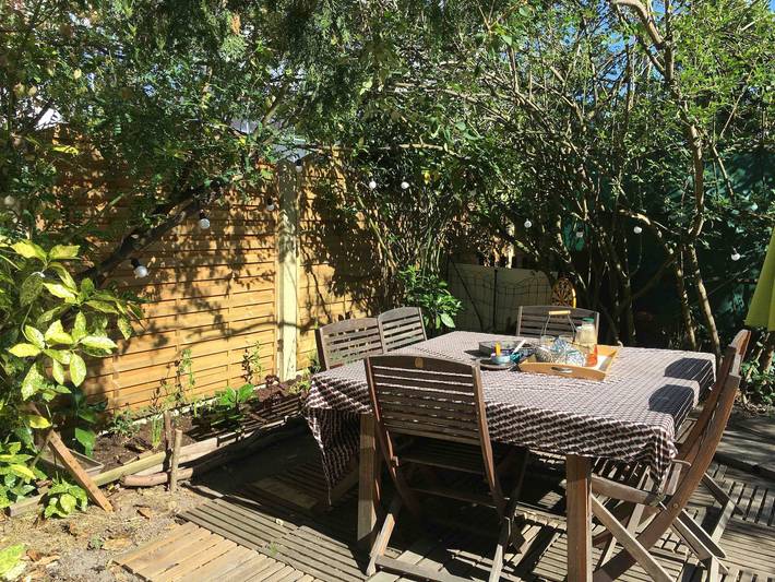 Gîte pour 6 personnes, avec Balcon et Jardin