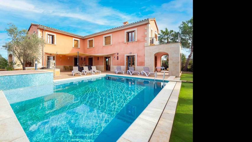 Ferienhaus für 10 Personen, mit Pool und Garten, kinderfreundlich - 1