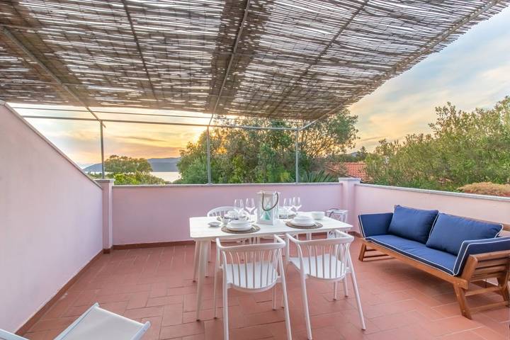 Maison de vacances pour 4 personnes, avec jardin et terrasse, animaux acceptés à Capoliveri