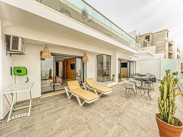 Appartement de vacances pour 5 personnes, avec vue et terrasse, animaux acceptés