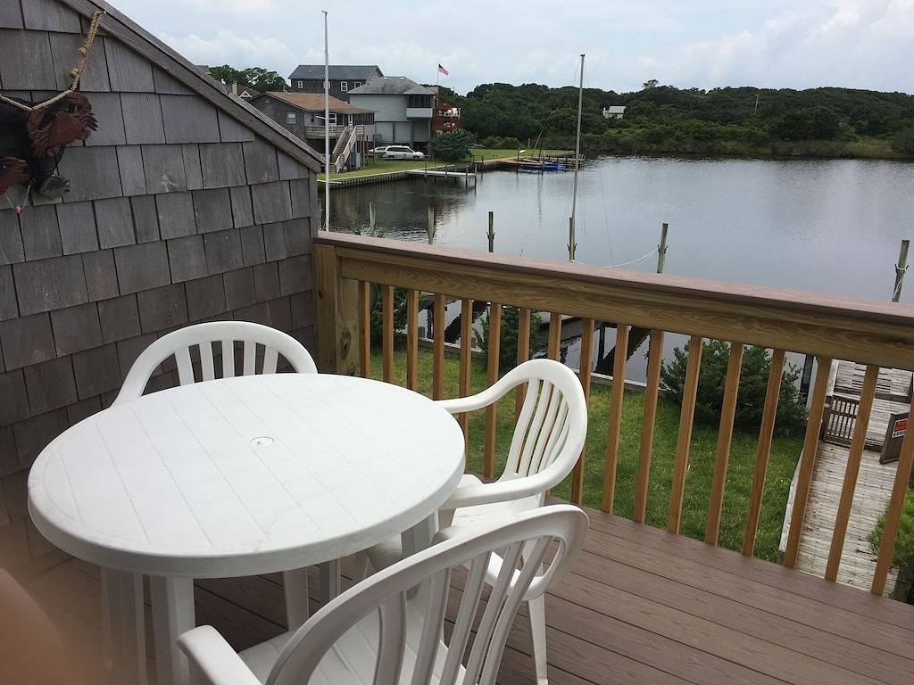 Ganze Wohnung, 2 Schlafzimmer Condo Waterfront! Beste Sonnenuntergänge! Kajaks inklusive, Pool und Tennis in Avon (NC), Pamlico Sound