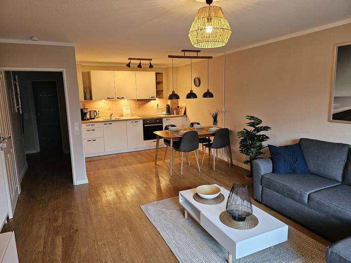 Ferienwohnung für 4 Personen, mit Terrasse und Sauna in Cappel-Neufeld