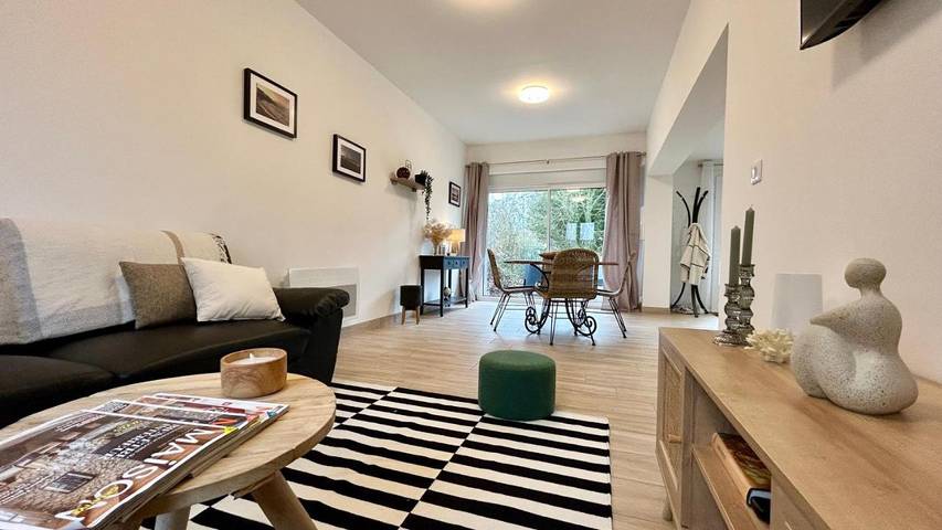 Location de vacances pour 4 personnes, avec jardin et vue à Ponthoile