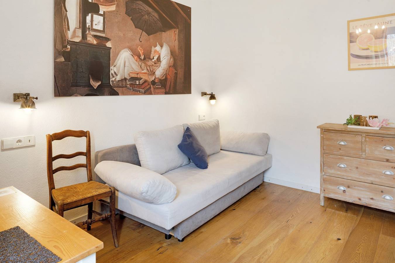 Ganze Wohnung, Apartment „Armer Poet“ mit Gemeinschaftsgarten und Wlan in Oberrotweil, Vogtsburg im Kaiserstuhl