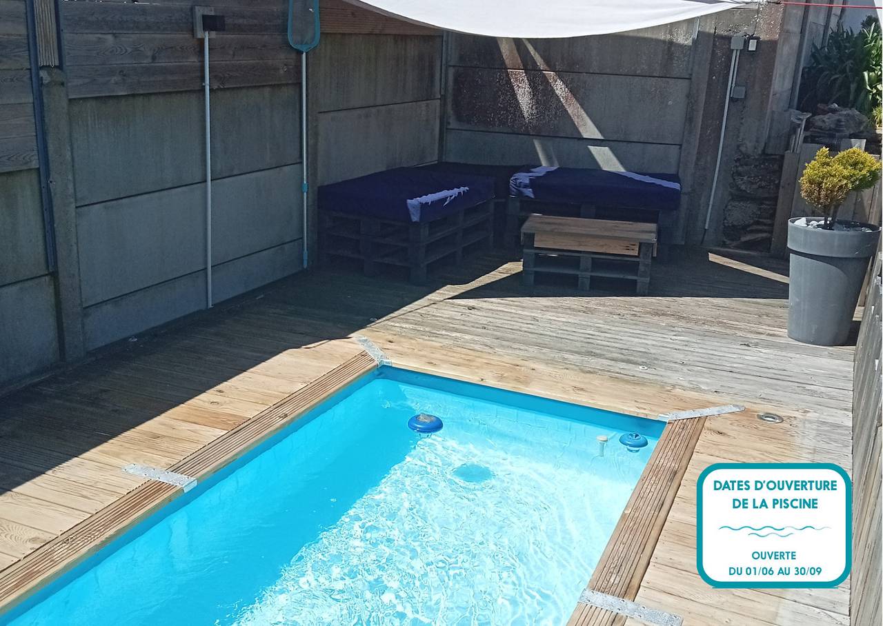 300m de la mer  - petite piscine pour 4 in Pornic, Côte de Jade