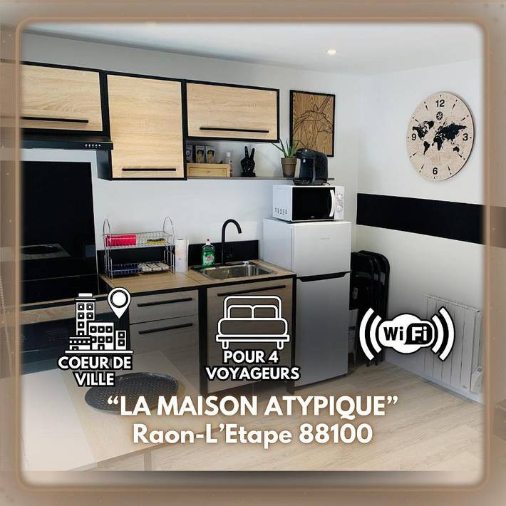 Gîte pour 4 personnes à Raon-l'Étape