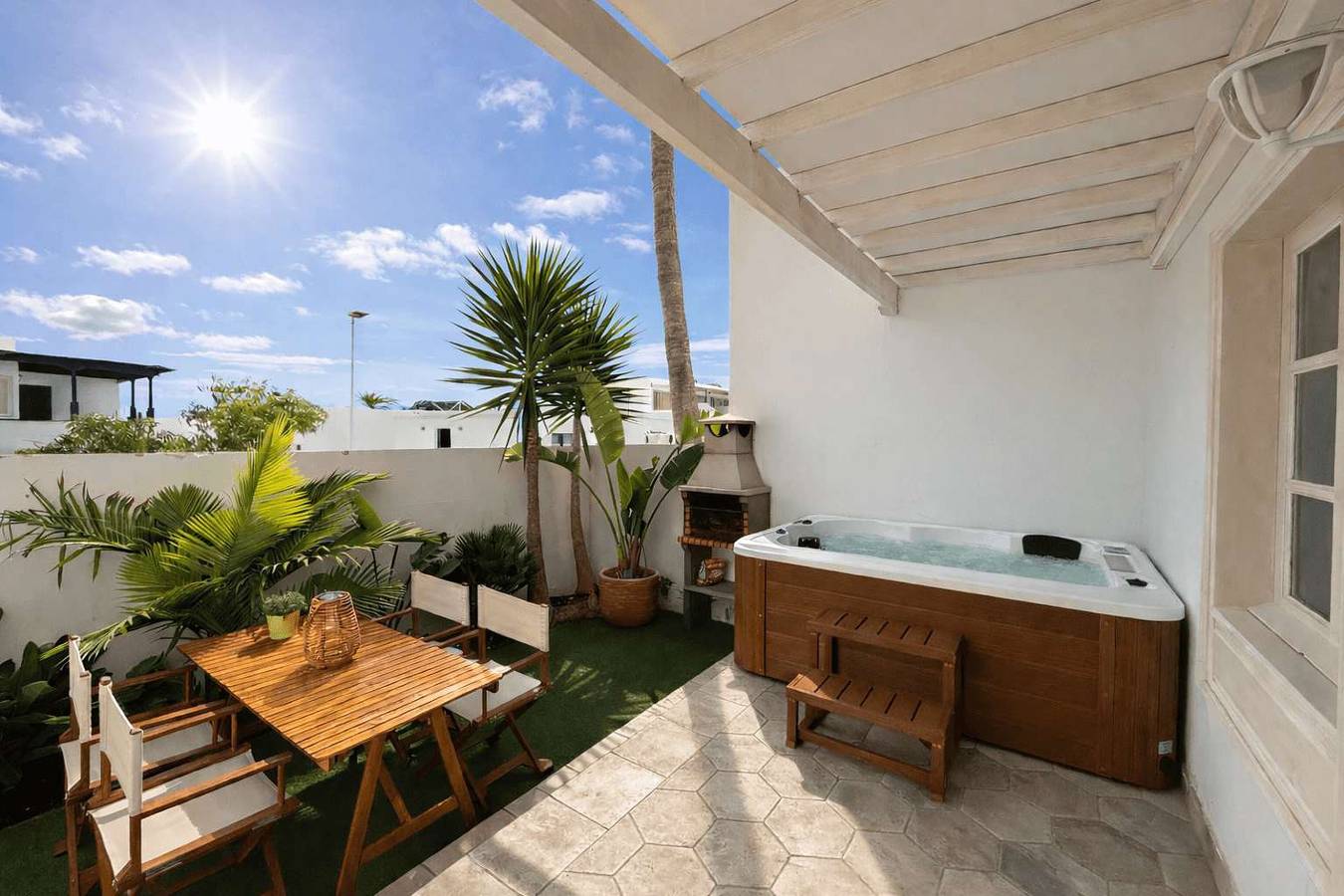 Appartamento per 5 Persone in Playa Honda, San Bartolome