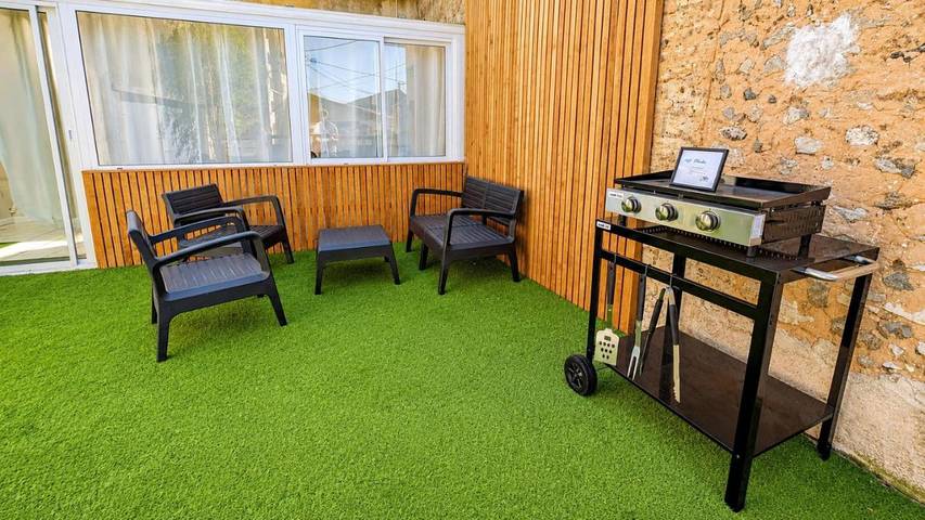 Maison de vacances pour 7 personnes, avec jardin et terrasse