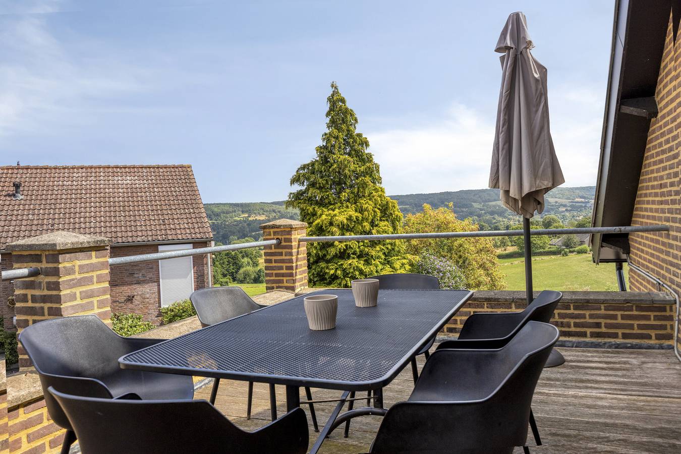 Vakantiehuis voor 8 personen met balkon/terras in Limburg