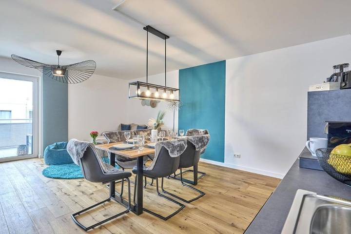 Ferienwohnung für 4 Personen, mit Balkon und Terrasse sowie Ausblick in Straubing - 3
