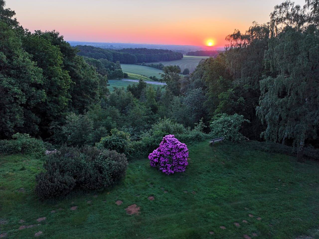 Berghotel Hohe Mark - Dreibettzimmer, Dusche/Wc in Reken, Münsterland