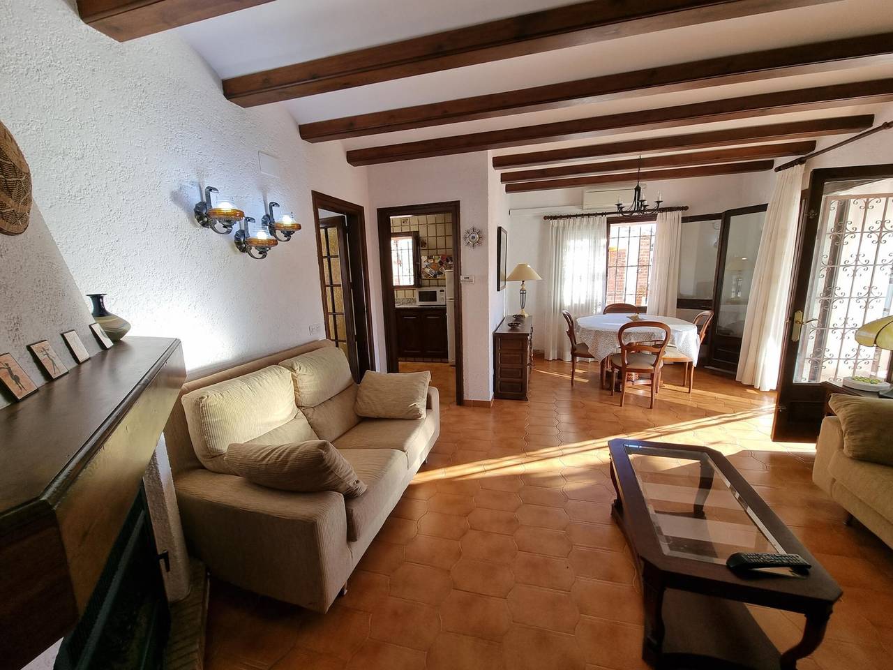 Ferienhaus 700m vom Strand mit privatem Pool in l'Escala, Oberampurien